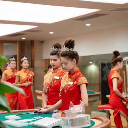 勐波美女荷官气质